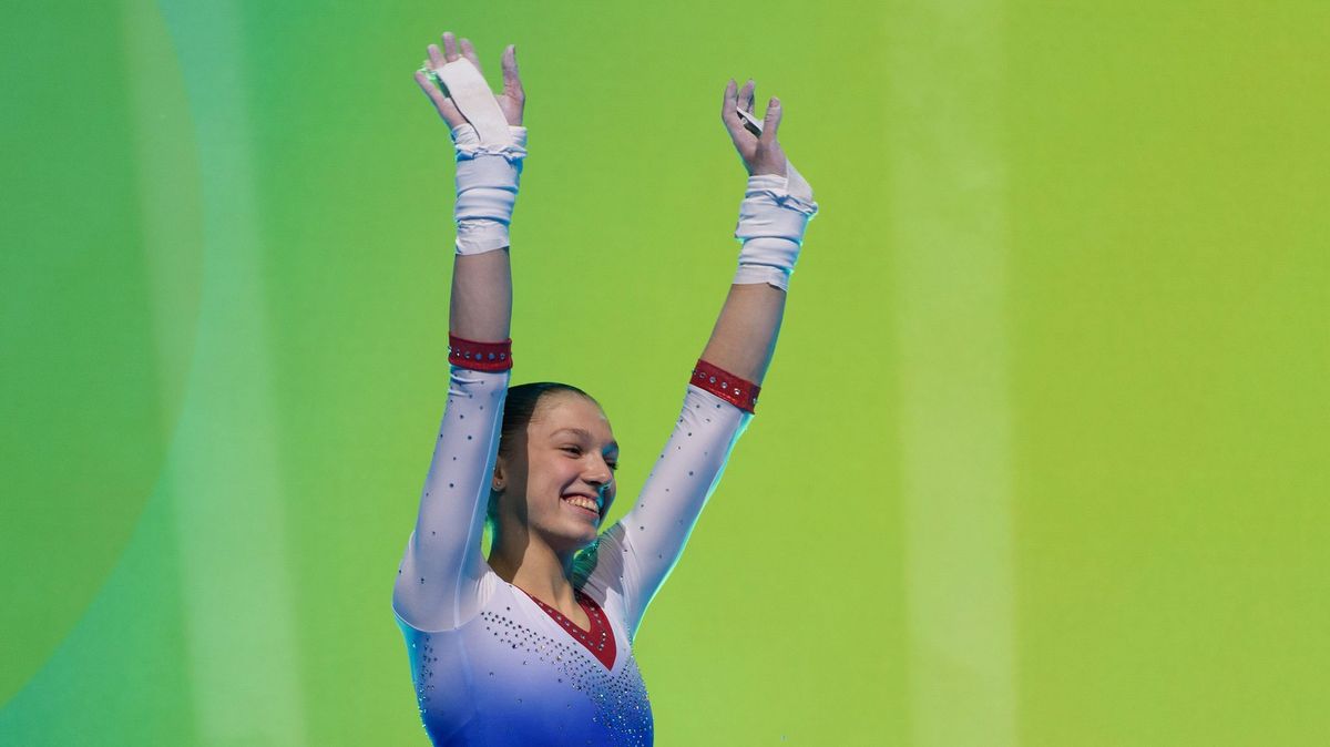 Sportovní gymnastka Mašová byla třetí ve Světovém poháru